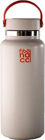 img 4 attached to 💧 Fibonacci Stainless Steel Double Wall Vacuum Insulated Water Bottle with Wide Mouth, Straw and BPA Free – Large Metal Reusable Water Bottle for Hydration (32oz - 40oz)