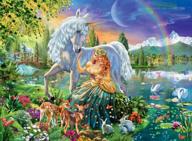 🧩 immerse yourself in the enchantment of ravensburger's gathering twilight jigsaw puzzle логотип