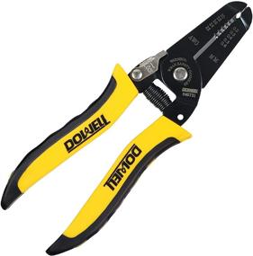 img 4 attached to 🔧 DOWELL Wire Stripper Cutter Tool, 22-30 AWG - Multi-Function Hand Tool with Professional Handle Design and Refined Craftsmanship