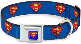 img 4 attached to Buckle Down Superman Superhero Seatbelt