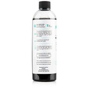 img 2 attached to Avistar Natural Activated Charcoal Mouthwash: Whitening Mouthwash with Black Charcoal - Alcohol & Fluoride Free Oral Rinse for White Teeth & Healthy Gums - Peppermint Flavor, 16 Fl Oz