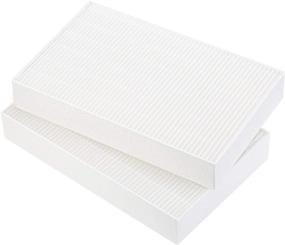 img 3 attached to 🌬️ isinlive 2 True HEPA Filter Replacement Compatible with Honeywell HPA200 Series Air Purifier + 4 Activated Carbon Pre Filters: A Complete Replacement Set for Improved Air Quality