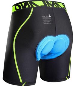 img 4 attached to 🚴 Valano Men’s Cycling Shorts Bike Underwear 3D Padded: Ultimate Comfort for Cyclists, UPF50+