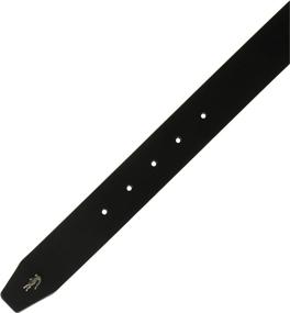 img 1 attached to Lacoste Mens Buckle Detailing Black Men's Accessories and Belts