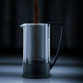 img 3 attached to ☕ Кофейник и чайник Bodum Brazil Black French Press, 34 унции