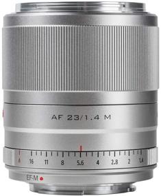 img 2 attached to 📷 Viltrox 23mm F1.4 STM Autofocus APS-C Lens for Canon EOS-M Mount: Compatible with M10 M100 M3 M5 M50 M6 M60 II - Large Aperture & Superior Performance