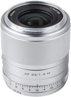 📷 viltrox 23мм f1.4 stm автофокусный объектив aps-c для крепления canon eos-m: совместим с m10 m100 m3 m5 m50 m6 m60 ii - широкая диафрагма и превосходная производительность логотип