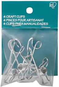 img 1 attached to Silver IRIS Hobby Hanger Craft Clips