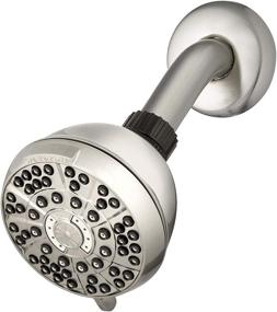 img 4 attached to 🚿 Revitalize Your Shower Experience with Waterpik XAS-619E PowerPulse Shower Head Brushed Nickel: DIY Installation, Therapeutic Massage, Nozzle Clean Design