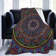 blublu bohemian mandala blanket flannel logo