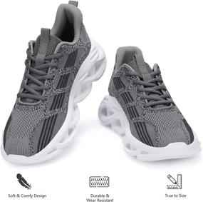 img 3 attached to UUBARIS Running Fashion Athletic Sneaker Sports & Fitness