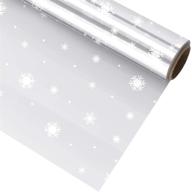 toyvian christmas cellophane thickness snowflake logo