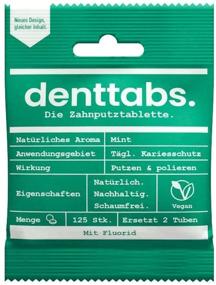 img 2 attached to Таблетки Denttabs для чистки зубов - 125 штук