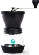 coffee gator espresso hand grinder mill - adjustable bean settings, portable & energy-saving - manual burr grinders for coffee beans logo