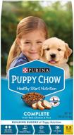 🐶 purina high protein dry puppy food with real chicken - 8.8 lb. bag logo