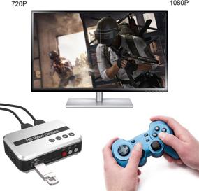 img 1 attached to 🎮 DIGITNOW HDMI Видео конвертер Game Capture - HD Видео рекордер для PS4, Xbox One/Xbox 360, LiveTV, PVR DVR - Поддерживает 1080P HDCP видео, микрофон - Компьютер не нужен!