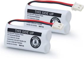 img 3 attached to 🔋 High Performance BAOBIAN BT162342 BT262342 Battery - Upgrade for VTech & AT&amp;T Cordless Phones (2-Pack)