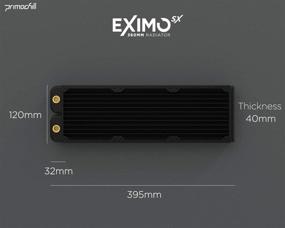 img 2 attached to Преобразуйте эту товарную фразу на русский язык: "PrimoChill 360mm EximoSX Ultra Radiator - Candy Red: Достижение безупречной холодильной производительности в стиле!