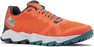 columbia f k t hiking autumn orange men's shoes logo