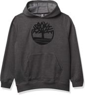 timberland sleeve signature heather x large boys' clothing : fashion hoodies & sweatshirts logo