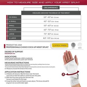 img 3 attached to 🤲 Enhance Wrist Support with the OTC Splint Cock Up Lacing ProChoice