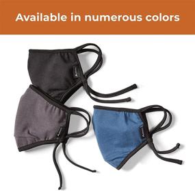 img 2 attached to Allett Adjustable Earloops Spandex Filter: Enhance Comfort & Filter Efficiency