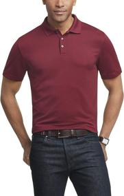 img 3 attached to 👕 Ultimate Style and Comfort - Van Heusen Sleeve Performance Ottoman Shirts for Men