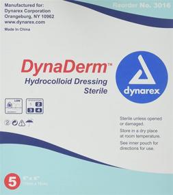 img 2 attached to 🩹 Dynarex Dynaderm Thin Hydrocolloid Dressing, 6 x 6 Inch, 5 Count