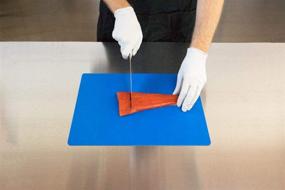 img 3 attached to 🔪 Premium NSF-Certified Professional Kitchen Cutting Board Mats: Flexible 4 Color Set, 15 x 12 Inch