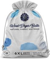 🐑 wool dryer balls: the ultimate natural fabric softener solution logo