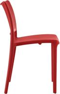 обеденный стул modway hipster orange логотип