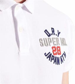 img 2 attached to Superdry Classic Superstate Polo Shirt for Men - Clothing Shirts