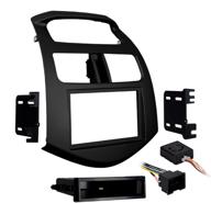 enhance your chevy spark's stereo system with the metra electronics 99-3309b-lc dash kit - matte black logo