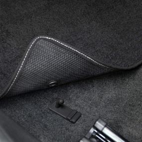 img 1 attached to 🚘 Lloyd Mats Shelby GT500 Circle Black Heavy Plush: Ultimate Comfort and Style for Your Ride