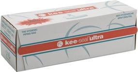 img 2 attached to 🥐 KEE-SEAL ULTRA Disposable Pastry Bags - Non-Slip Outer Surface, Smooth-Flow Interior, Easy Tear Perforation - Convenient Dispenser Box - 21-Inch, Clear