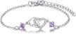 sisters bracelet interlocking birthday friendship logo