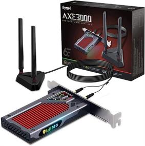 img 4 attached to Fenvi AX210 AX210NGW WiFi 6E PCI-E Wifi Card - Ultimate Gaming Adapter with BT5.2, 5400Mbps Speeds, MU-MIMO, and Miracast vPro Support