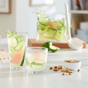 img 3 attached to 🥃 Libbey Preston 16-Piece Tumbler and Rocks Glass Set: Stylish and Versatile Glassware Collection for Every Occasion!