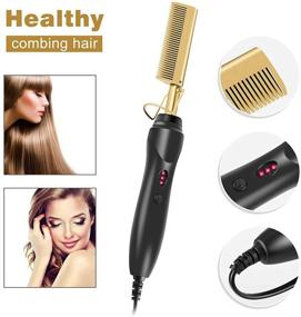 img 1 attached to CCbeauty Electric Straightener Pressing Resistant