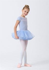 img 1 attached to 🩰 Medium Ballet Girls Dance Leotard: Stylish Clothing and Dresses for Young Dancers