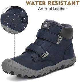 img 3 attached to Durable and Lightweight Mishansha Trekking Shoes for Boys - Resistant Sneakers for Adventurous Feet