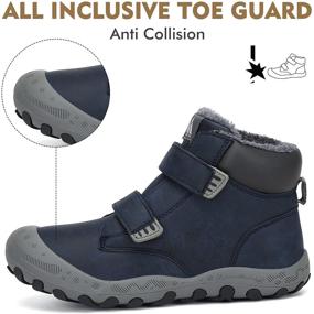 img 1 attached to Durable and Lightweight Mishansha Trekking Shoes for Boys - Resistant Sneakers for Adventurous Feet