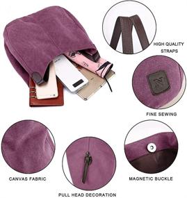 img 1 attached to PHABULS Multi Pocket Grey Shoulder Handbag: Ultimate Women's Handbags &Wallets and Shoulder Bags