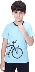 img 2 attached to 👦 Top-Quality Boys' School Sleeve T-shirts: Premium Clothing for the Ultimate Style