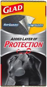 img 1 attached to 🗑️ Glad ForceFlex Extra Strong Drawstring 33 Gallon Trash Bags - Tear Resistant and Extra Large - 78 Count