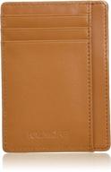 💼 efficiently secure your finances with genuine leather minimalist blocking credit wallet logo