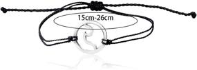 img 2 attached to GBTBYS Pinky Promise Distance Matching Lovely Charm Bracelets: Perfect Gift for Mom & Daughter/Son, Best Friends, Couples, Family, Women, Men, Girls, Sisters, Boyfriends - Ideal for Christmas & Valentine's Day