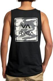 img 3 attached to Рубашка без рукавов с рисунком RVCA Черный