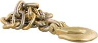 curt 80316 trailer safety chain: 35-inch length, 3/8-in clevis snap hook, 24,000 lbs break strength logo