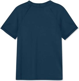 img 2 attached to BesserBay Solid Rashguard Quick Dry T-Shirt for Boys' Swimwear